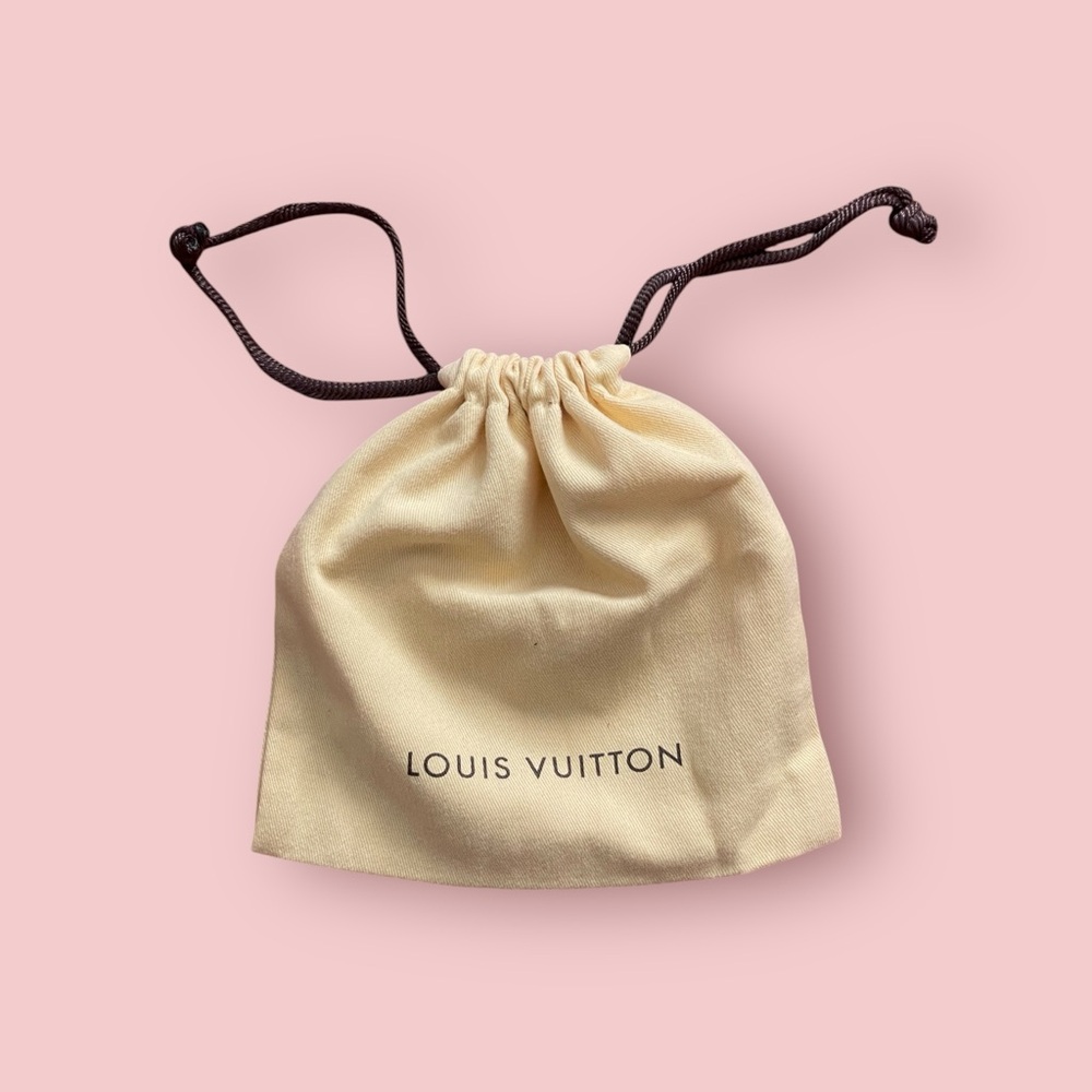 Louis Vuitton Beige Drawstring Bag